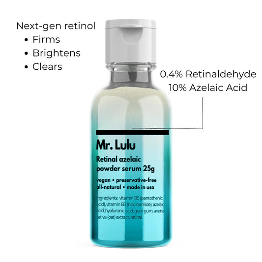 Retinal Azelaic Acid Powder Serum